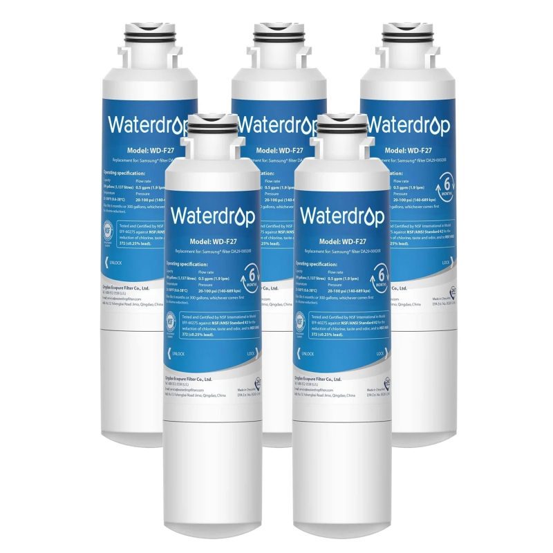 Waterdrop DA29 00020B Replacement Samsung Water Filter HAF CIN EXP DA29 00020B HAF CIN DA29 00020B 1 RF28HMEDBSR RF263BEAESR RS25J500DSR RF263TEAESG ef963ac1 6b8e 4c1a a65d d9ff19ad6a