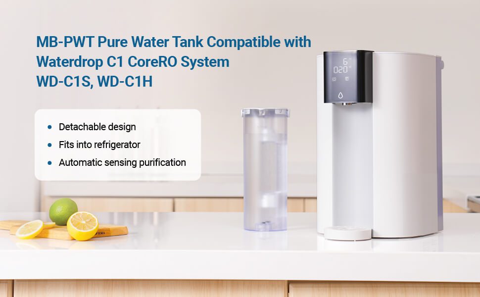 Pure Water Tank for WD-C1S and WD-C1H Countertop Reverse Osmosis System