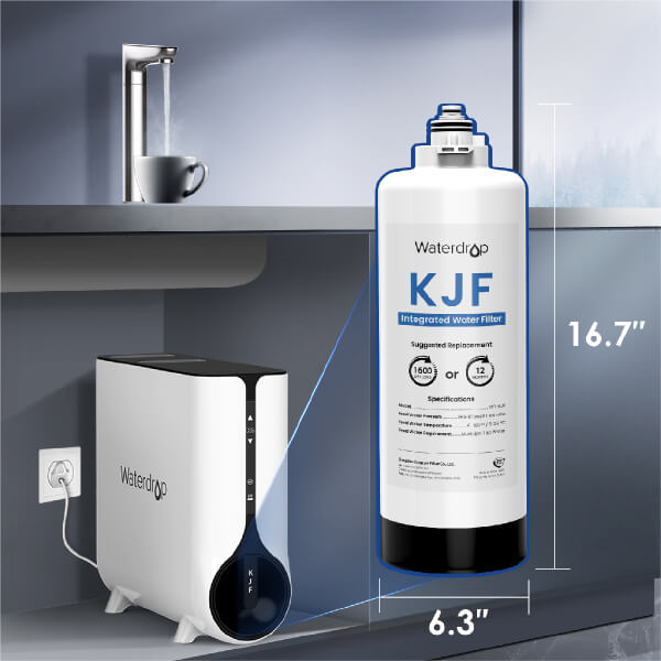 Adaptive to Waterdrop K6-W&KJ-600 Instant Hot RO System